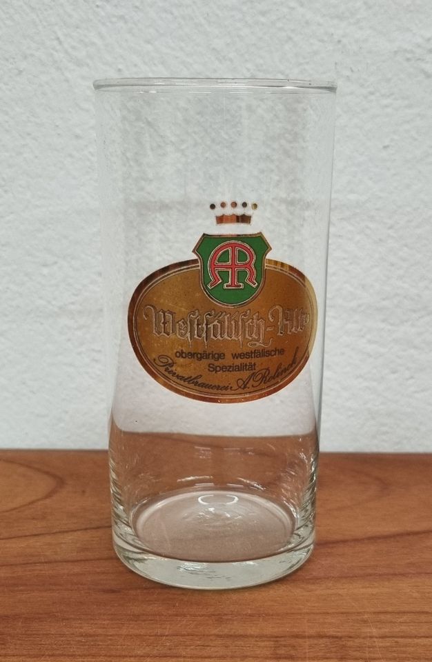 Westfälisch Alt 0,25l Glas | Bierglas in Emsdetten