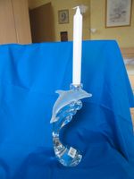 Dekoration, Kerzenhalter Glas Delphin 23 cm hoch Hessen - Biebertal Vorschau