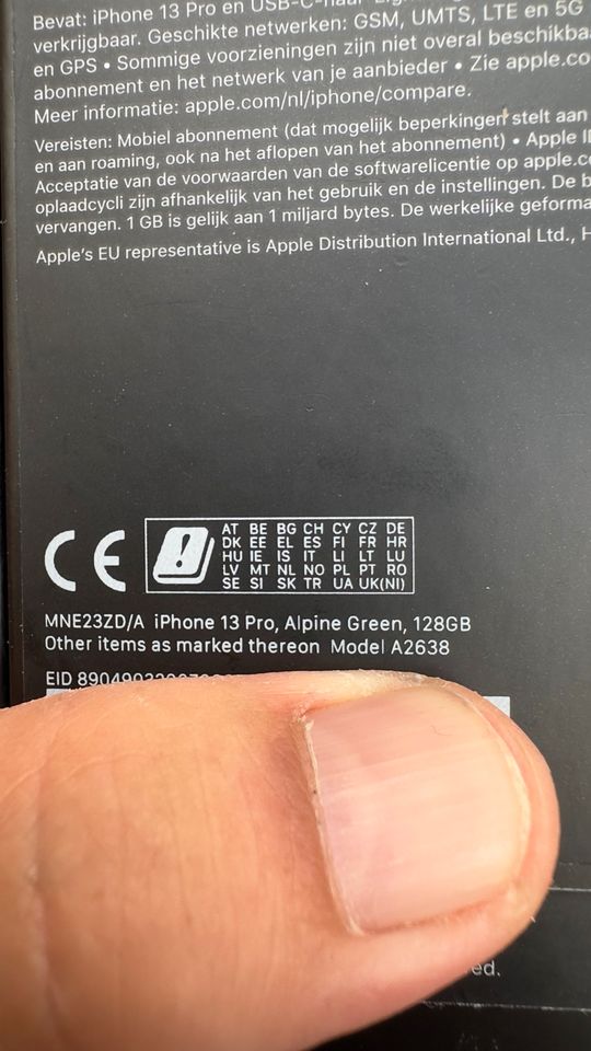 iPhone 13 Pro Alpine Green 128gb wie neu mit ovp Hülle in Berlin
