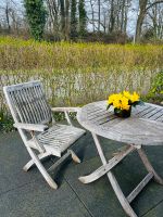 Garten Teakholz Tisch mit Stuhl klappbar Nordrhein-Westfalen - Mönchengladbach Vorschau