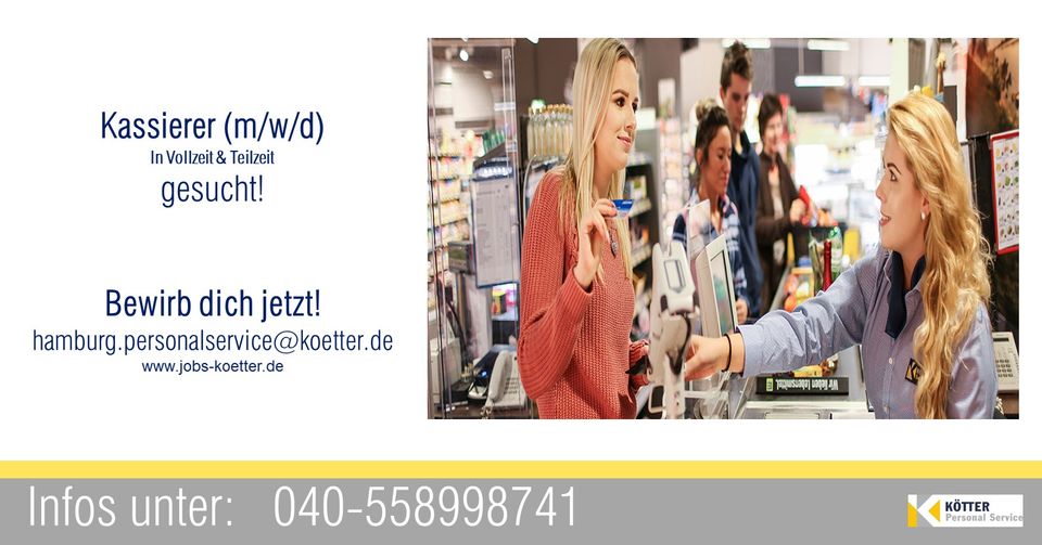 Job Bremen - Wir suchen Dich als Kassierer (m/w/d) ! (IHHP) in Bremen