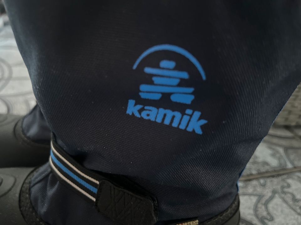 Kamik Winterstiefel Gr.35 -blau - Gore-Tex - warm& dicht in Großpösna