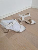 High Heel Sandale, silber/weiss für besondere Anlässe Kr. München - Putzbrunn Vorschau