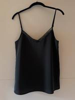 Camisole Trägertop schwarz mit Spitzenrand Bayern - Weiden (Oberpfalz) Vorschau