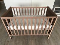 Ikea Kinderbett Sundvik grau/braun 125x67x86 mit Matratze Hessen - Fulda Vorschau