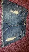 Moderner Jeans Rock Used Look Gr. 134 wie neu Hessen - Gießen Vorschau