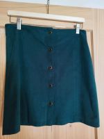 Rock von EDC by Esprit Gr. 38 in blau-grün Velour top Bayern - Weyarn Vorschau