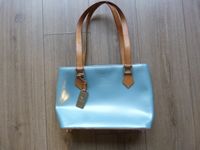 Maison Mollerus (MM) Handtasche aus Lackleder in blau Hessen - Offenbach Vorschau