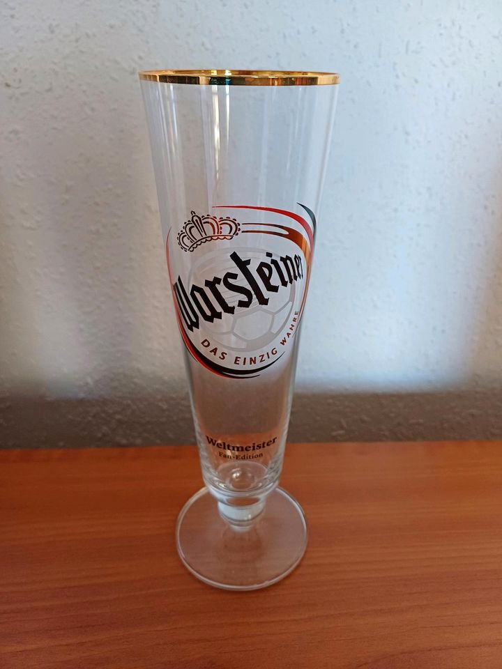 Glas Bierglas Warsteiner Fan-Tulpe neu Fan-Editon in Bismark (Altmark)