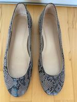 Navyboot Leder Ballerina in Schlangenleder Optik Nordrhein-Westfalen - Detmold Vorschau