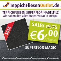 Superstarke Original-Superflor-Nadelfilz-Teppichfliesen Nordrhein-Westfalen - Emmerich am Rhein Vorschau