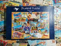 1000Teile Puzzle,Bluebird,Postkarten,Puzzel,Pussel Niedersachsen - Bomlitz Vorschau