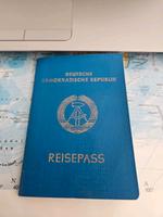 Reisepass, DDR Thüringen - Erfurt Vorschau