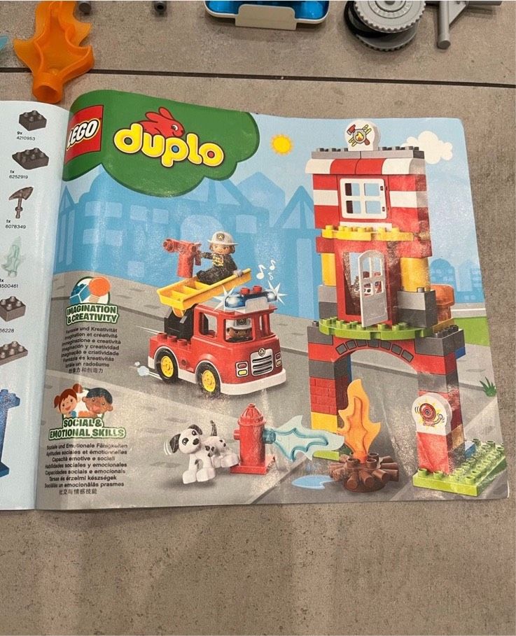 Lego Duplo 10903 Feuerwache Feuerwehr Station mit Sound ✅✅ in Wolfenbüttel