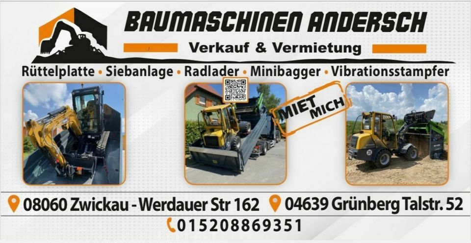 Vermietung Radlader/Hoflader Eurotrac W13 Mieten 2 T Hubkraft in Ponitz