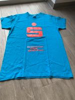 T-Shirt T Shirt blau Sparkasse B&C Collection S Jugend trainiert Schleswig-Holstein - Großhansdorf Vorschau