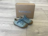 Naturino Leder Sneaker Lauflernschuhe hellblau Stern Gr 22 Nordrhein-Westfalen - Hiddenhausen Vorschau