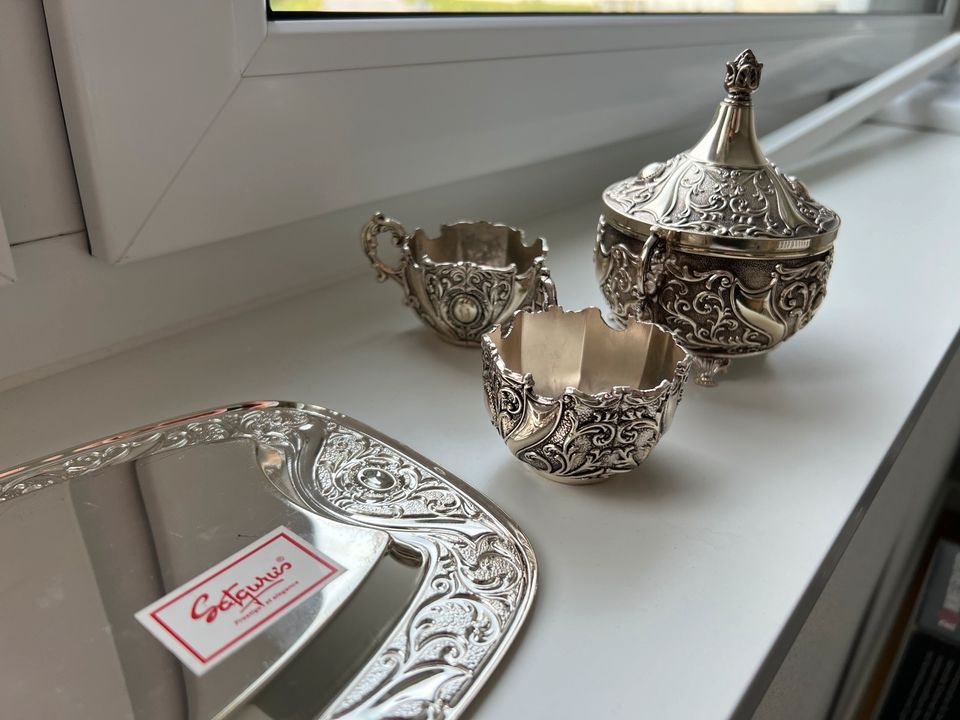 Indisches orientalisches Tee Service Geschirr in Mühlheim an der Donau