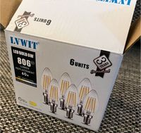 E14 led Licht Retro Glühbirne 6 W 2700K Warmweis Baden-Württemberg - Gomaringen Vorschau