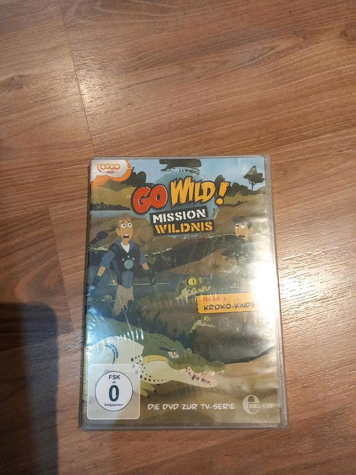 DVD Go wild!Mission Wildnis Folge 1 Kroko-Kinder in Brachttal