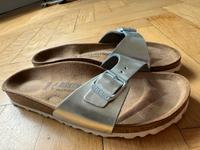 Birkenstock Madrid | Silber | Damen-Sandalen mit weißer Sohle Altona - Hamburg Groß Flottbek Vorschau