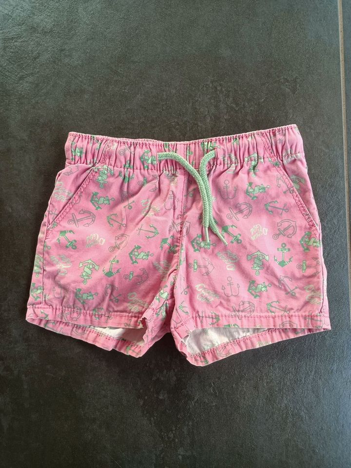 Baby Shorts lupilu rosa / grün Gr. 86/92 in Saarbrücken