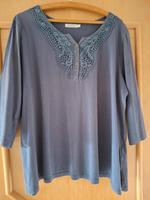 Shirt 3/4 Arm Gr 48-50 in blau Hessen - Wabern Vorschau