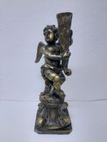 Große Bronzeskulptur Engel von Bertolini,  signiert,antik West - Zeilsheim Vorschau