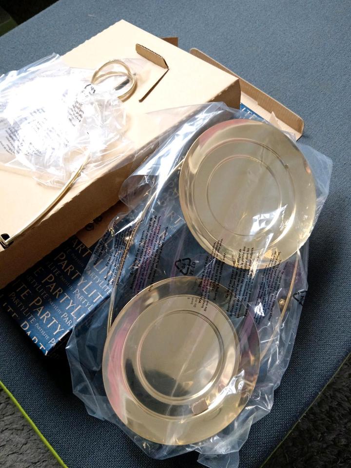 Doppelter Duftwachsglashalter PARTY LITE P92785 !!!NEU & OVP!!! in Witten