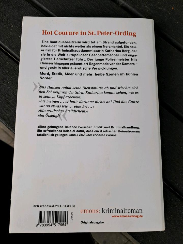 Buch Krimi Bengt Thomas Jörnsdon in Breitenburg