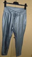 Lederhose (Imitat aus Polyester) grau SHEIN Größe M  neu Bayern - Coburg Vorschau