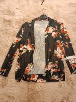 Schwarzer lockerer Blazer mit Blumen Rheinland-Pfalz - Hahnheim Vorschau