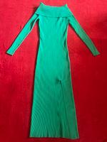 MANGO Kleid Maxi Langarm Schlitz grün Gr.S neuw. Sachsen - Markneukirchen Vorschau