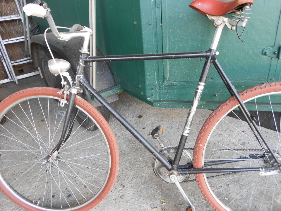 Vintage -Fahrrad in Freiburg im Breisgau