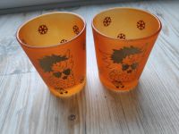 Teelichthalter Kerzenständer Glas Weihnachten gold orange Engel Schleswig-Holstein - Neumünster Vorschau