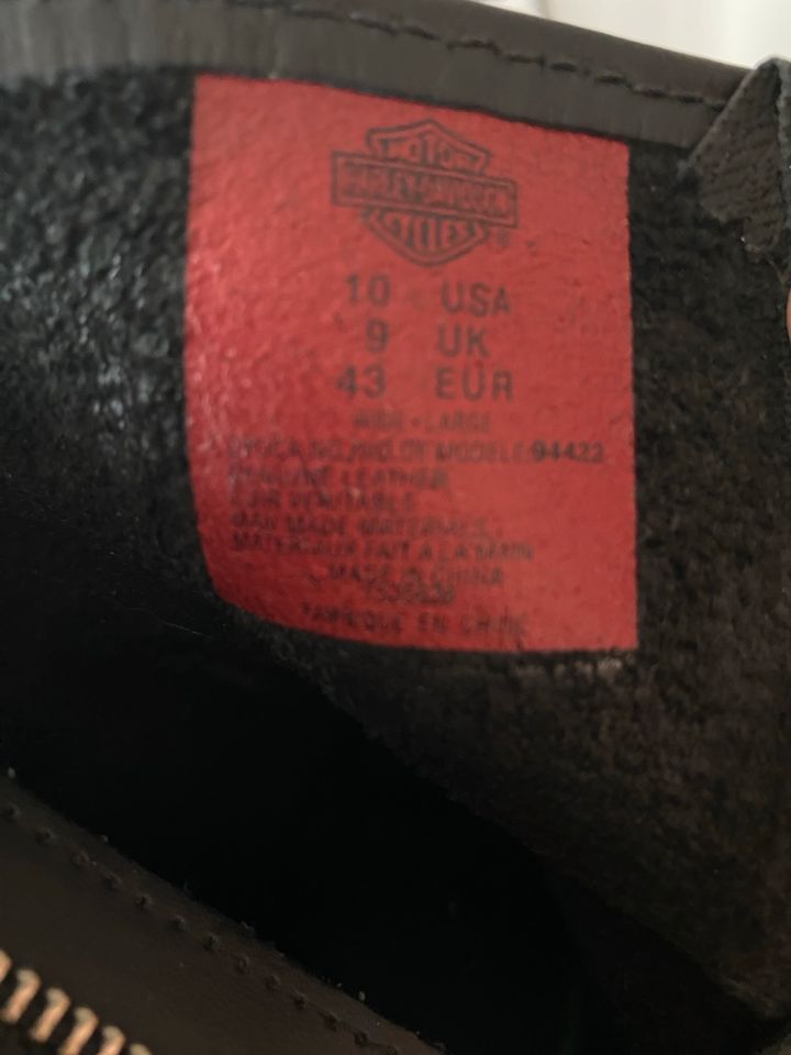 Harley Davidson Stiefel Gr 43 in Winsen (Luhe)