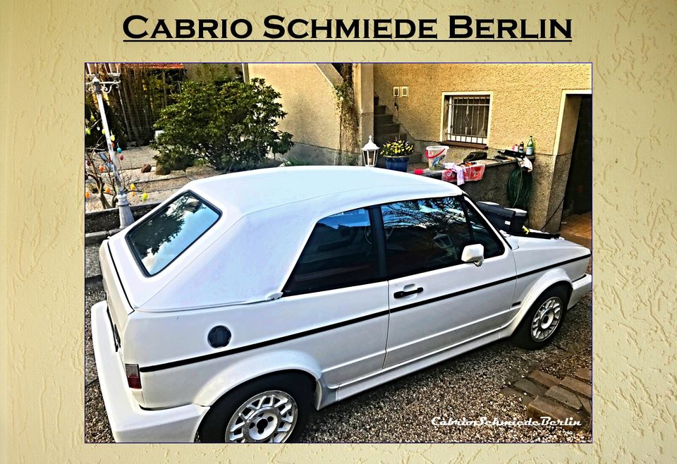 Golf 1 Cabrio Verdeck Reparatur Verdeckreparatur in Berlin