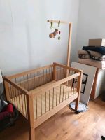 Kinderbett Babybett mit Rollen und Himmel Bayern - Schwabach Vorschau