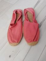 Espadrilles 38 Slipper Ballerinas lachs orange rot Strand Urlaub Baden-Württemberg - Plochingen Vorschau