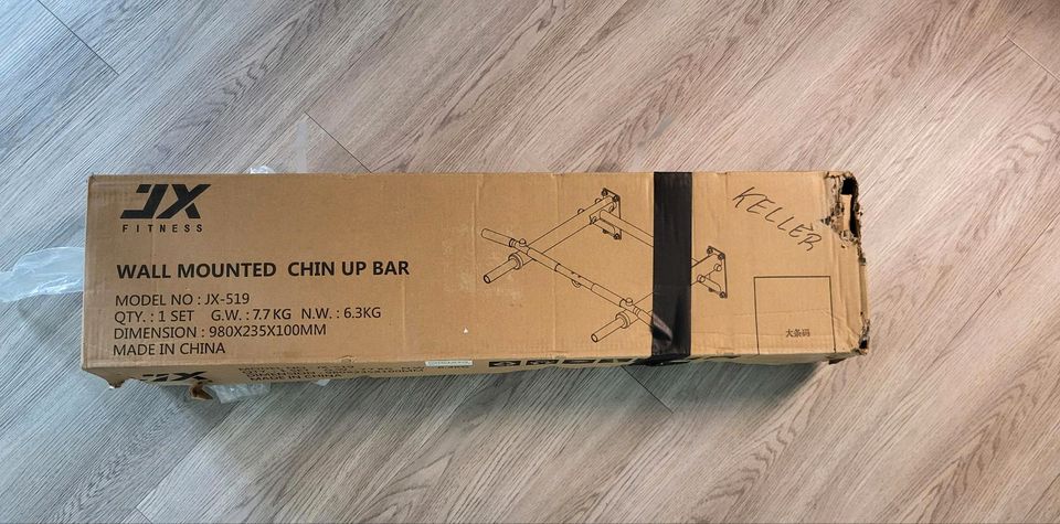 Chin Up Bar - JX Fitness - Wall Mounted - Neu in Hamburg