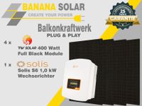 Balkonkraftwerk mit 1.600 Watt peak Leistung und regulierbarem Wechselrichter bis 1.100 Watt vom konzessioniertem Photovoltaikunternehmen Nordrhein-Westfalen - Grevenbroich Vorschau