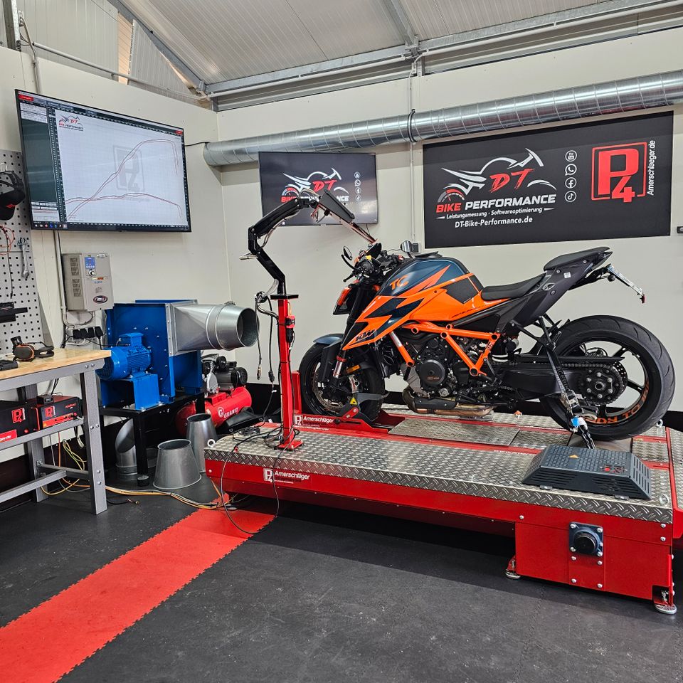 KTM Duke 1290R Leistungssteigerung ECU Optimierung Chiptuning in Bippen