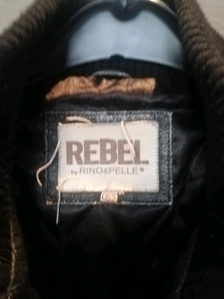 Rino & Pelle Lederjacke Rebel Schwarz Used Look Größe 52 in  Nordrhein-Westfalen - Herten | eBay Kleinanzeigen ist jetzt Kleinanzeigen