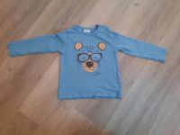 Langarmshirt Gr.86 Orsolina Bär blau Niedersachsen - Hameln Vorschau