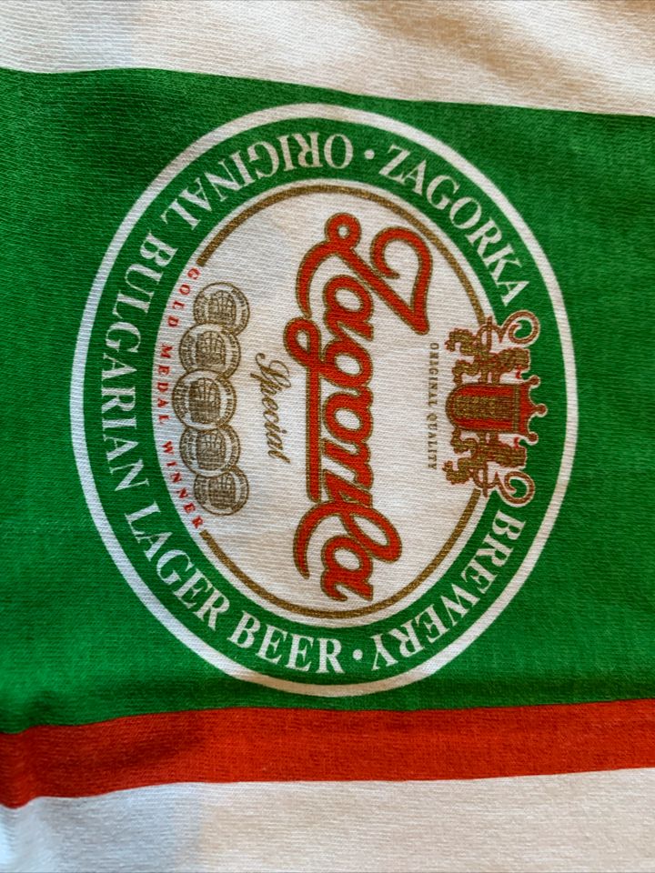 Zagorka Bier Werbung T-Shirt L Bulgarien NEU und ungetragen in Mülheim (Ruhr)