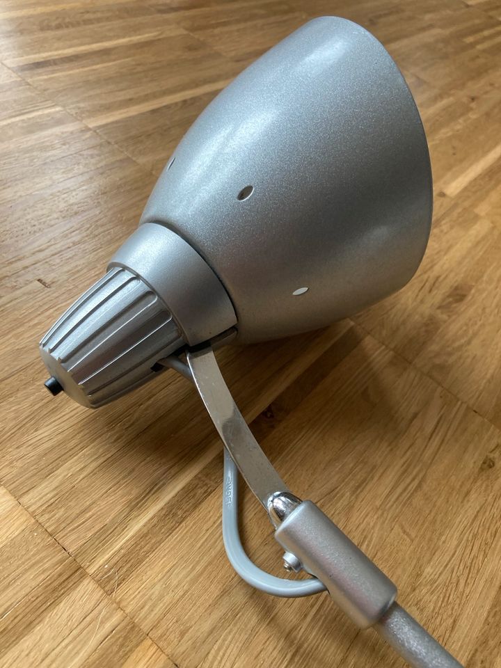 Schreibtisch Büro Retro Eglo Lampe Silbergrau in Nürtingen