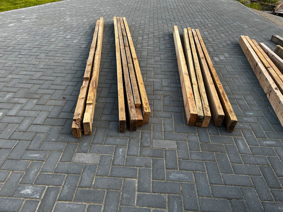 Balken Holz Kantholz alt 145x55mm (6€/m) verschiedene Längen in Verden