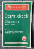 Alte Karte Darmstadt u. Umgebung v. Börsig Verlag Rheinland-Pfalz - Neuwied Vorschau