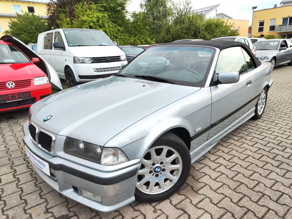 BMW 328I Cabrio E36 M-SPORT NAVI*LEDER*PDC*SHZ*HARDT in Markt Schwaben