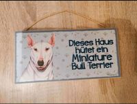 Miniature Bull Terrier Holzschild Schild Hessen - Wiesbaden Vorschau